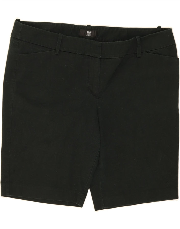 MOSSIMO Womens Stretch Casual Shorts US 18 2XL W40  Black Cotton Vintage Mossimo and Second-Hand Mossimo from Messina Hembry 