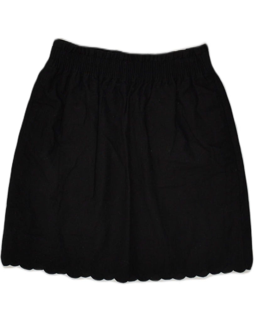 J. CREW Womens A-Line Skirt US 4 Small W32  Black | Vintage J. Crew | Thrift | Second-Hand J. Crew | Used Clothing | Messina Hembry 