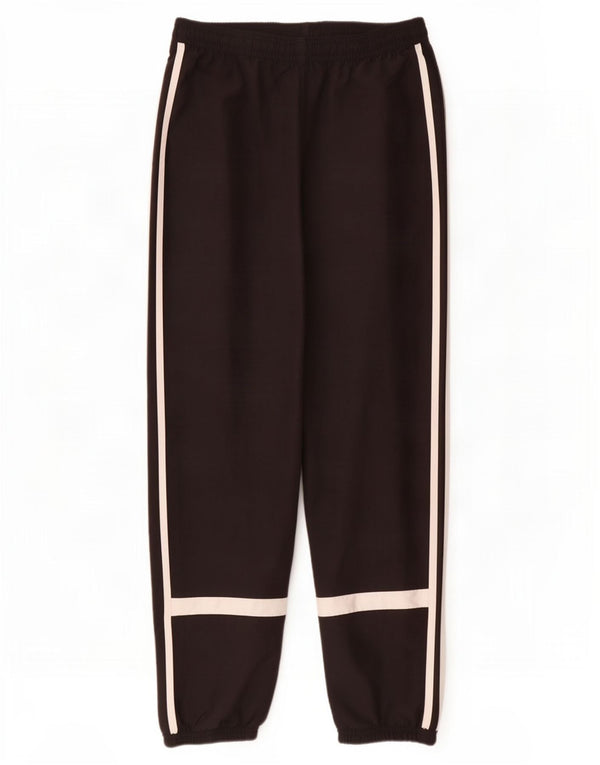 Adidas Mens Graphic Tracksuit Trousers Joggers Large Black Polyester