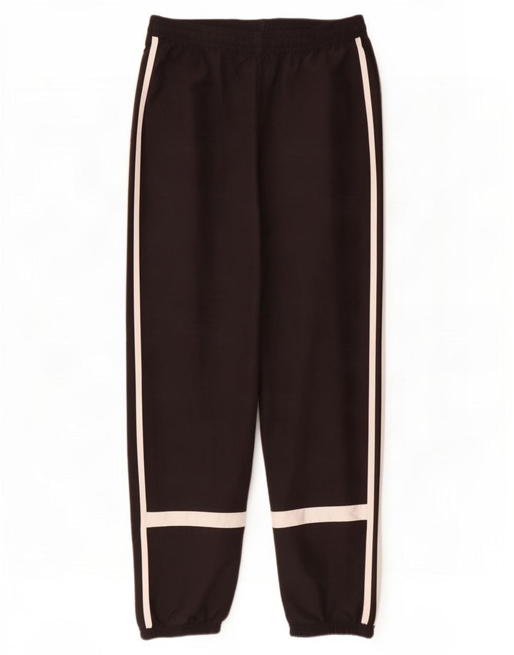 Adidas Mens Graphic Tracksuit Trousers Joggers Large Black Polyester