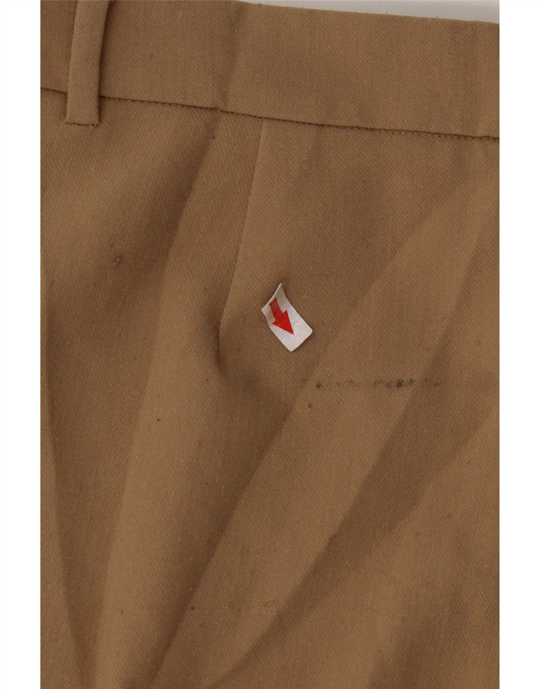 Zara Womens Pegged Suit Trousers Medium W28 L31 Beige Polyester