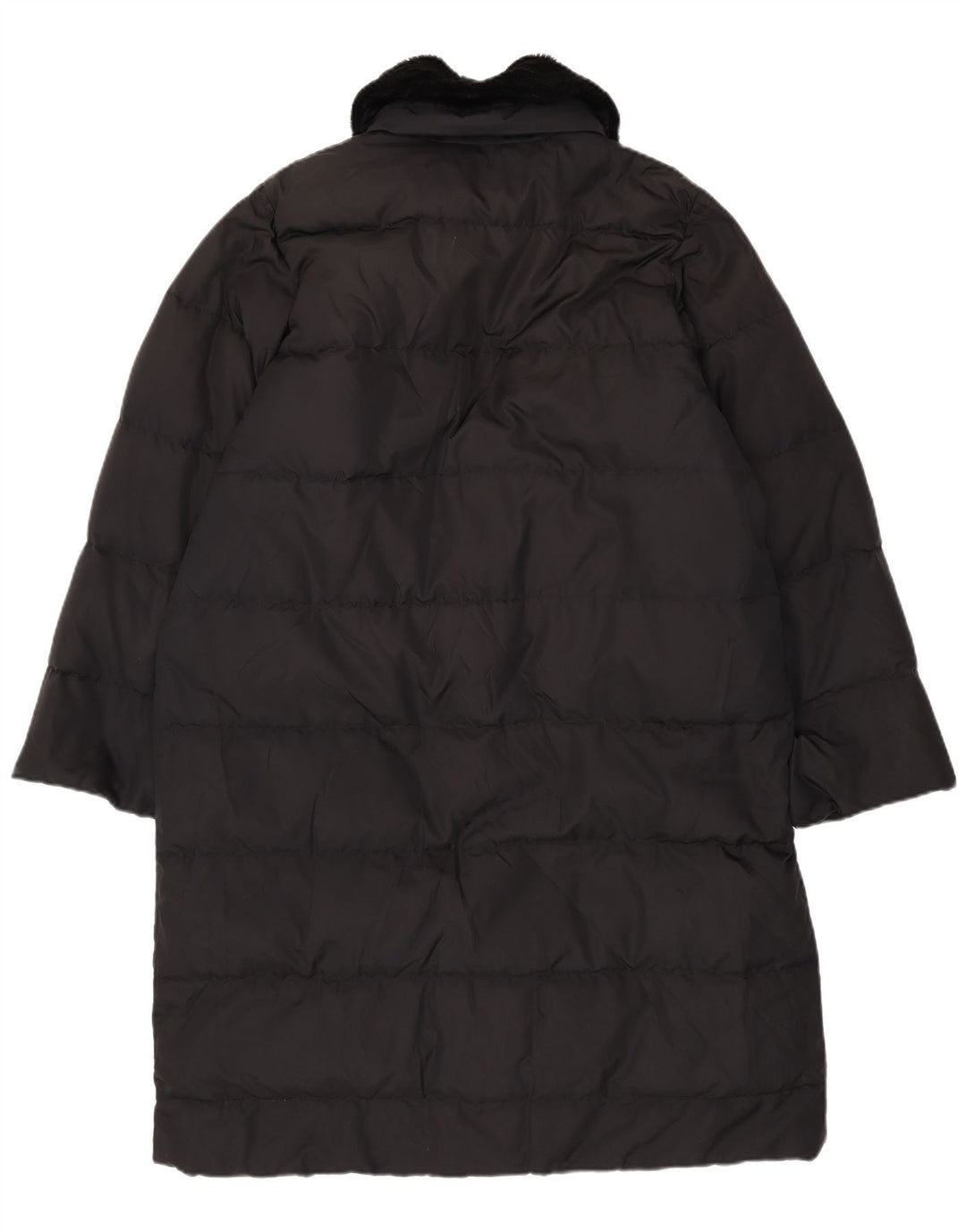 Max Mara Womens Weekend Oversized Padded Coat UK 12 Medium Black Polyamide