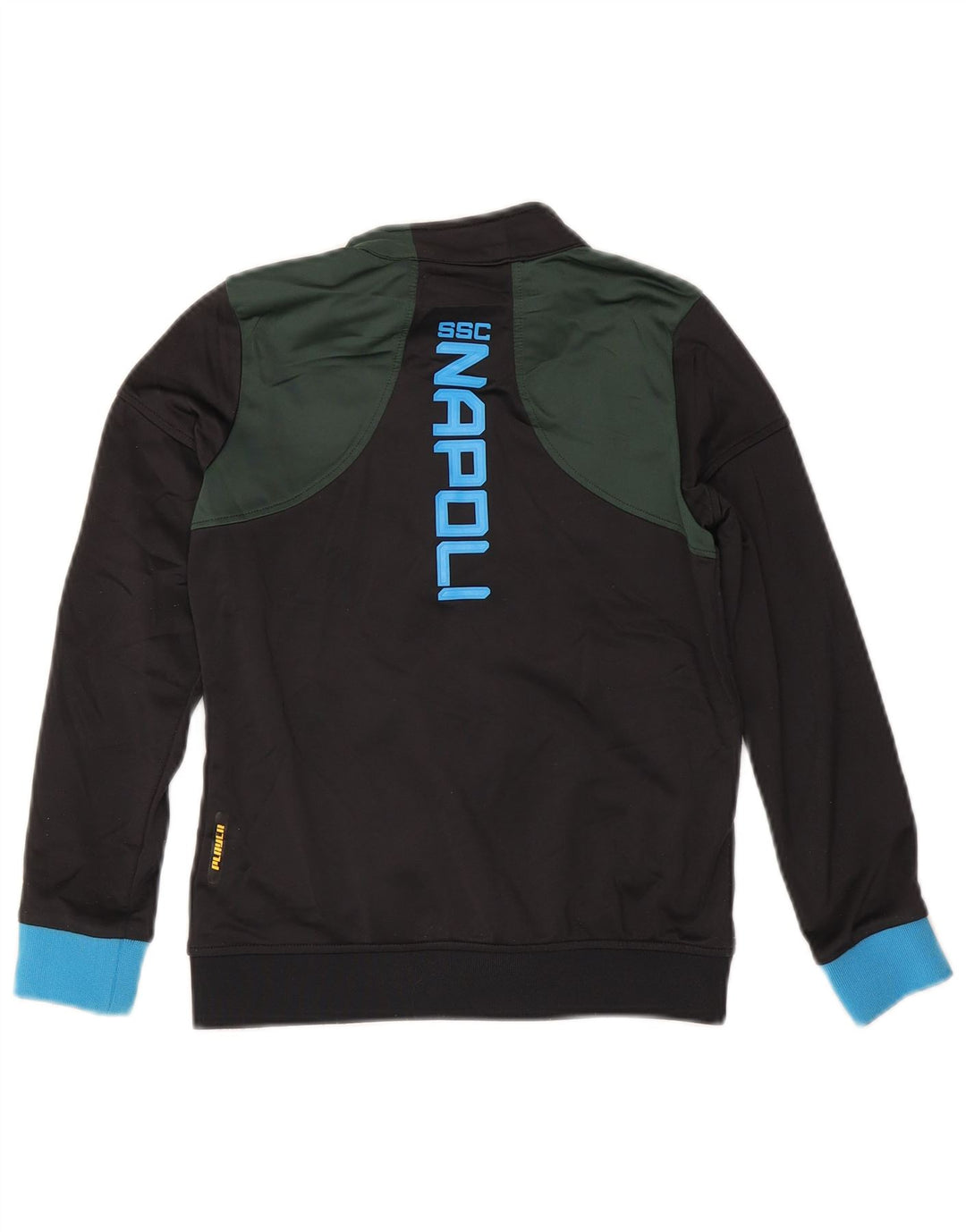 Kappa Boys Gara Graphic Tracksuit Top Jacket 9-10 Years Black Colourblock