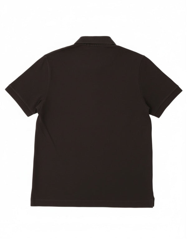 Lacoste Mens Regular Fit Polo Shirt Size 5 Large Black Cotton