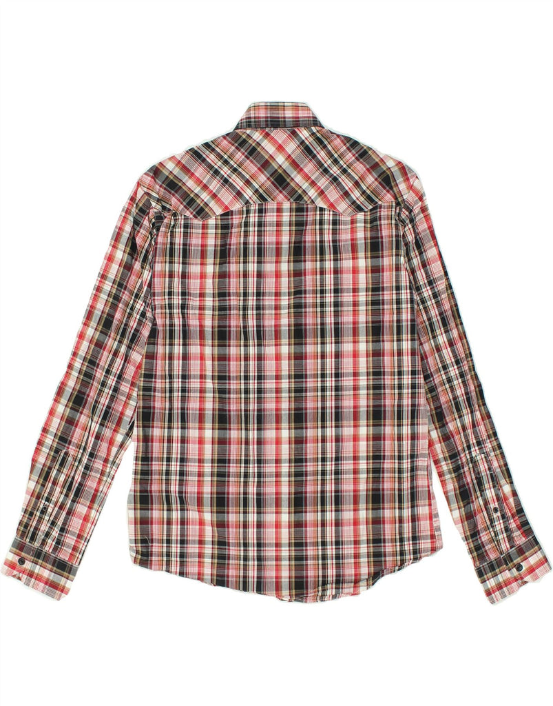 JACK & JONES Mens Shirt Small Red Check Cotton | Vintage Jack & Jones | Thrift | Second-Hand Jack & Jones | Used Clothing | Messina Hembry 