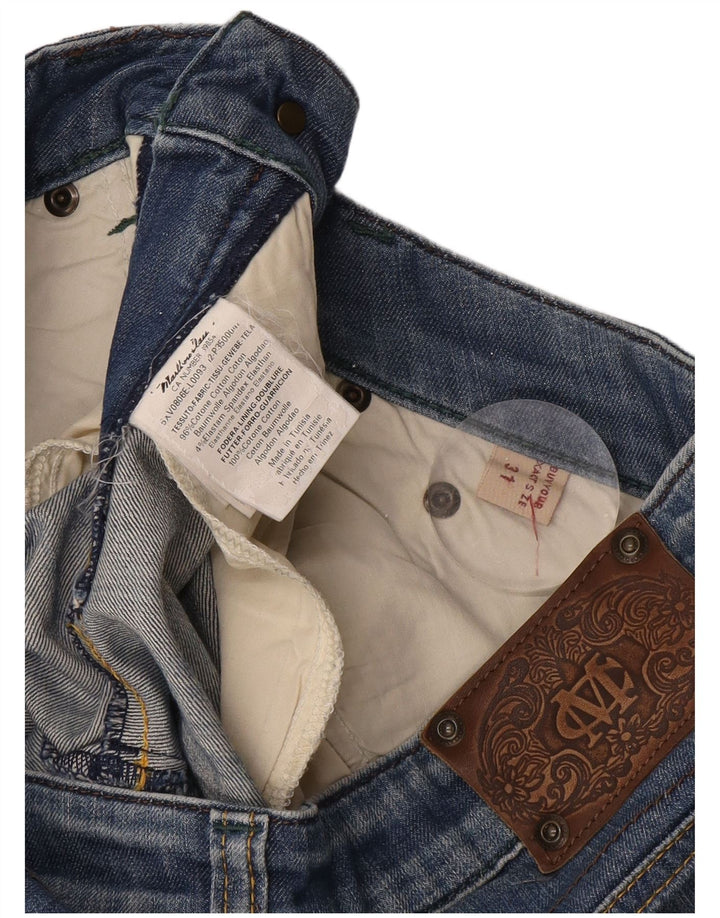 Marlboro Classics Womens Straight Jeans W31 L29 Blue Cotton