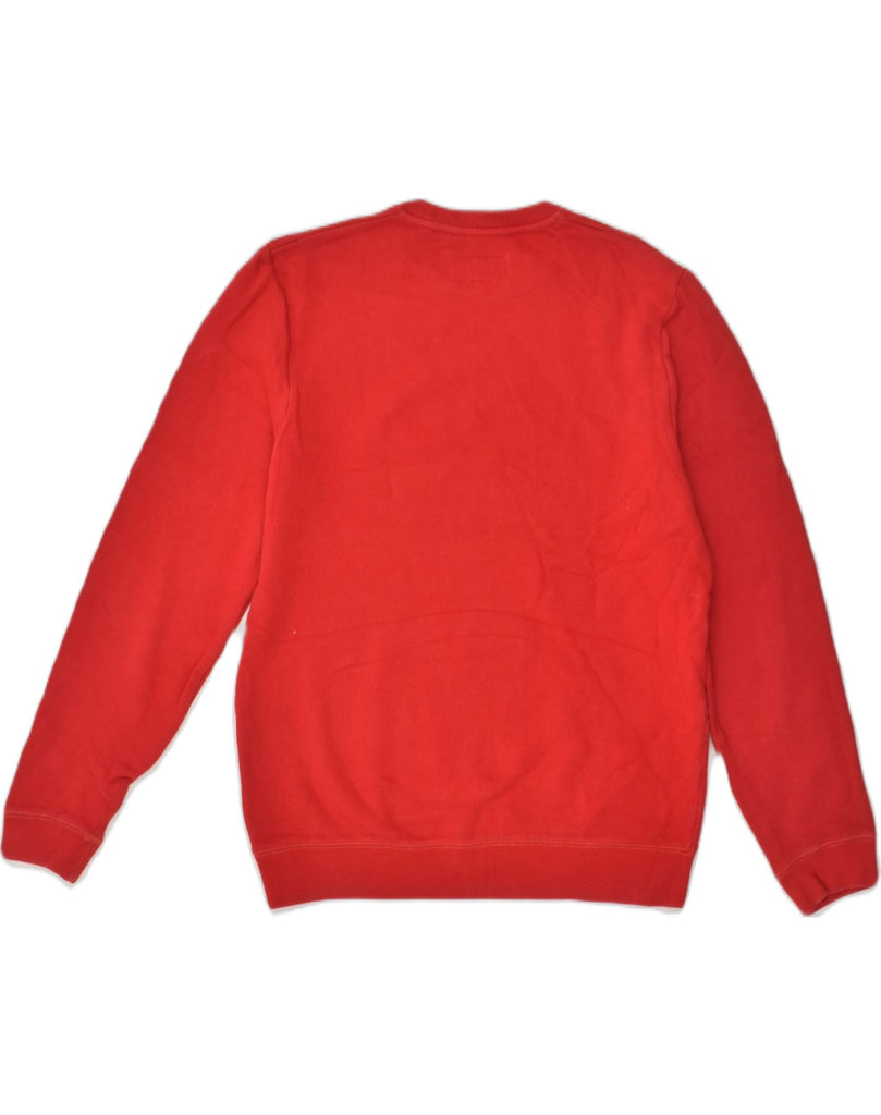 JACK WILLS Mens Sweatshirt Jumper Medium Red Cotton | Vintage Jack Wills | Thrift | Second-Hand Jack Wills | Used Clothing | Messina Hembry 