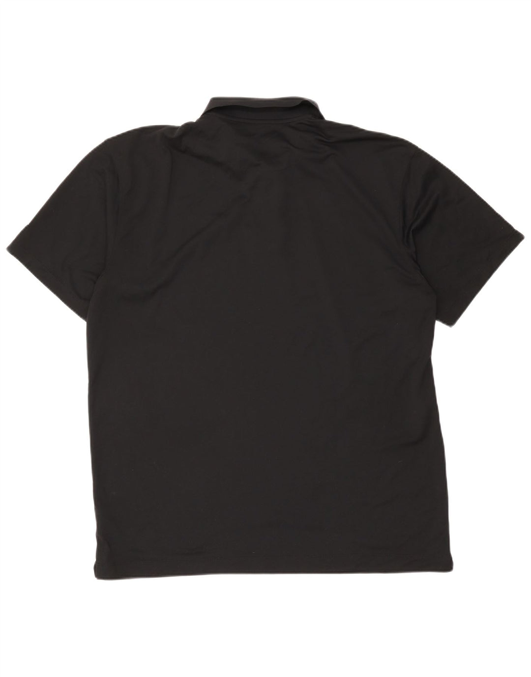 Nike Mens Dri Fit Polo Shirt XL Black Polyester