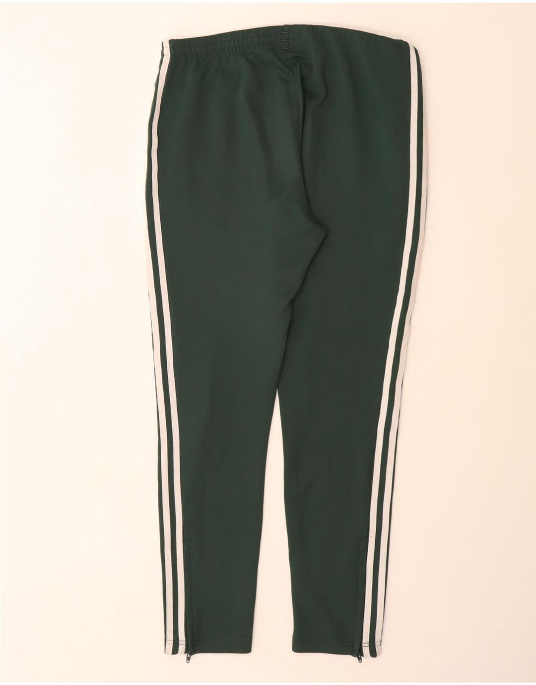 ADIDAS Womens Tracksuit Trousers UK 12 Medium Green