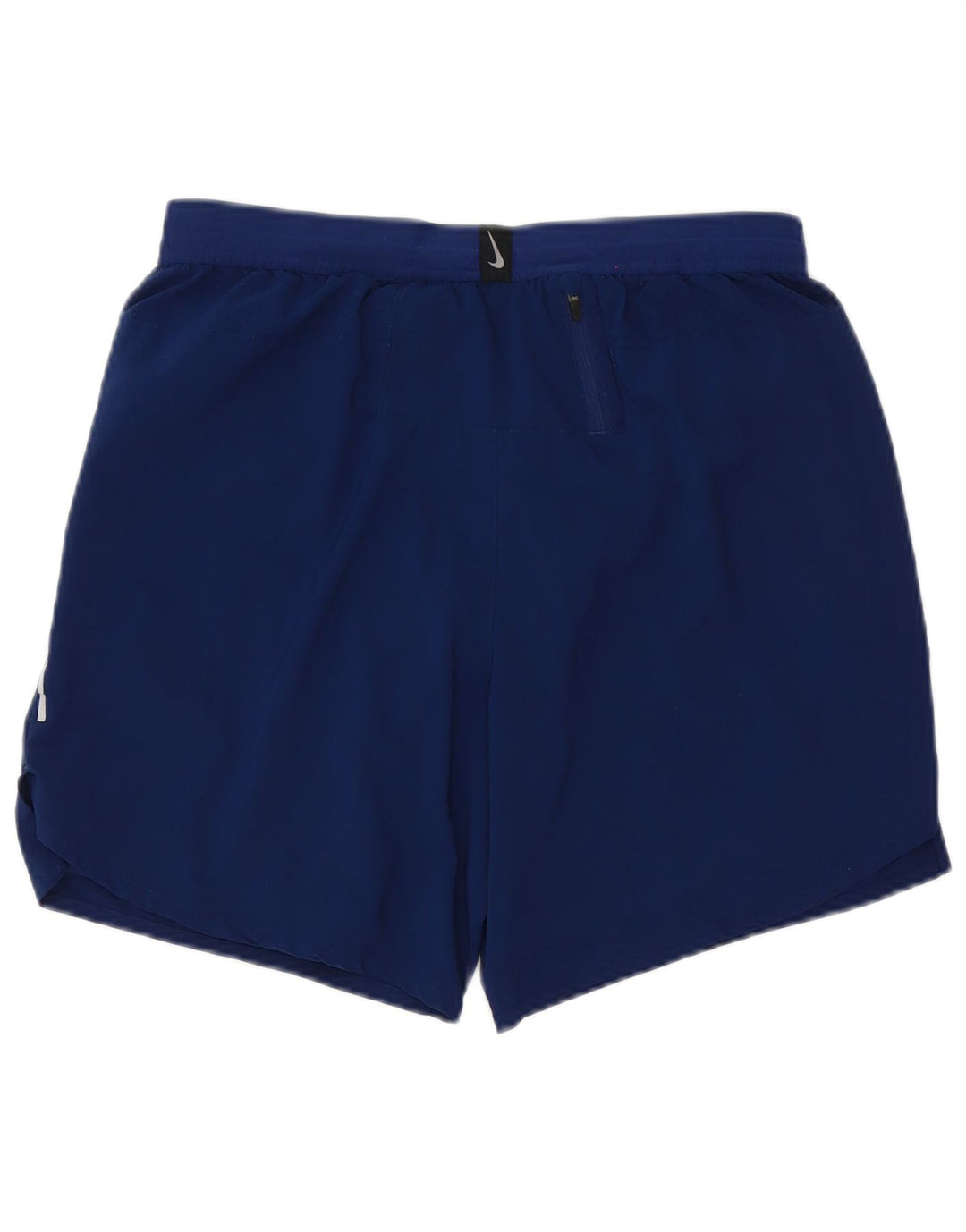 Nike Womens Dri Fit Sport Shorts UK 16 Large Navy Blue Polyester