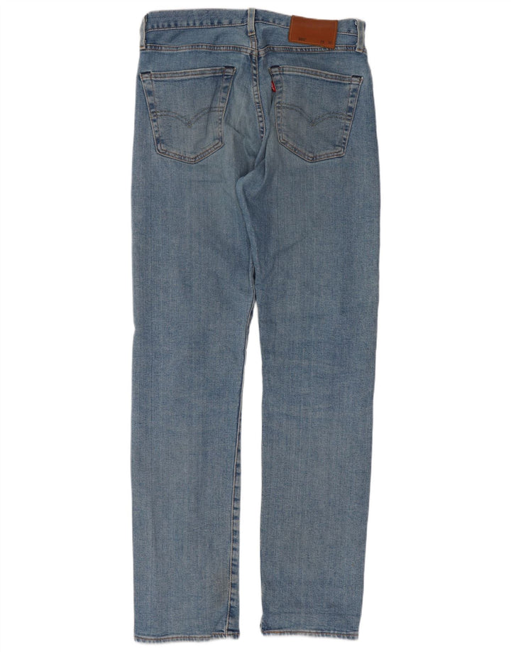 Levi's Mens 501 Straight Jeans W29 L32 Blue Cotton