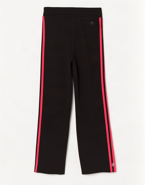 Adidas Womens Climalite Tracksuit Trousers UK 4/6 XS Black Polyester