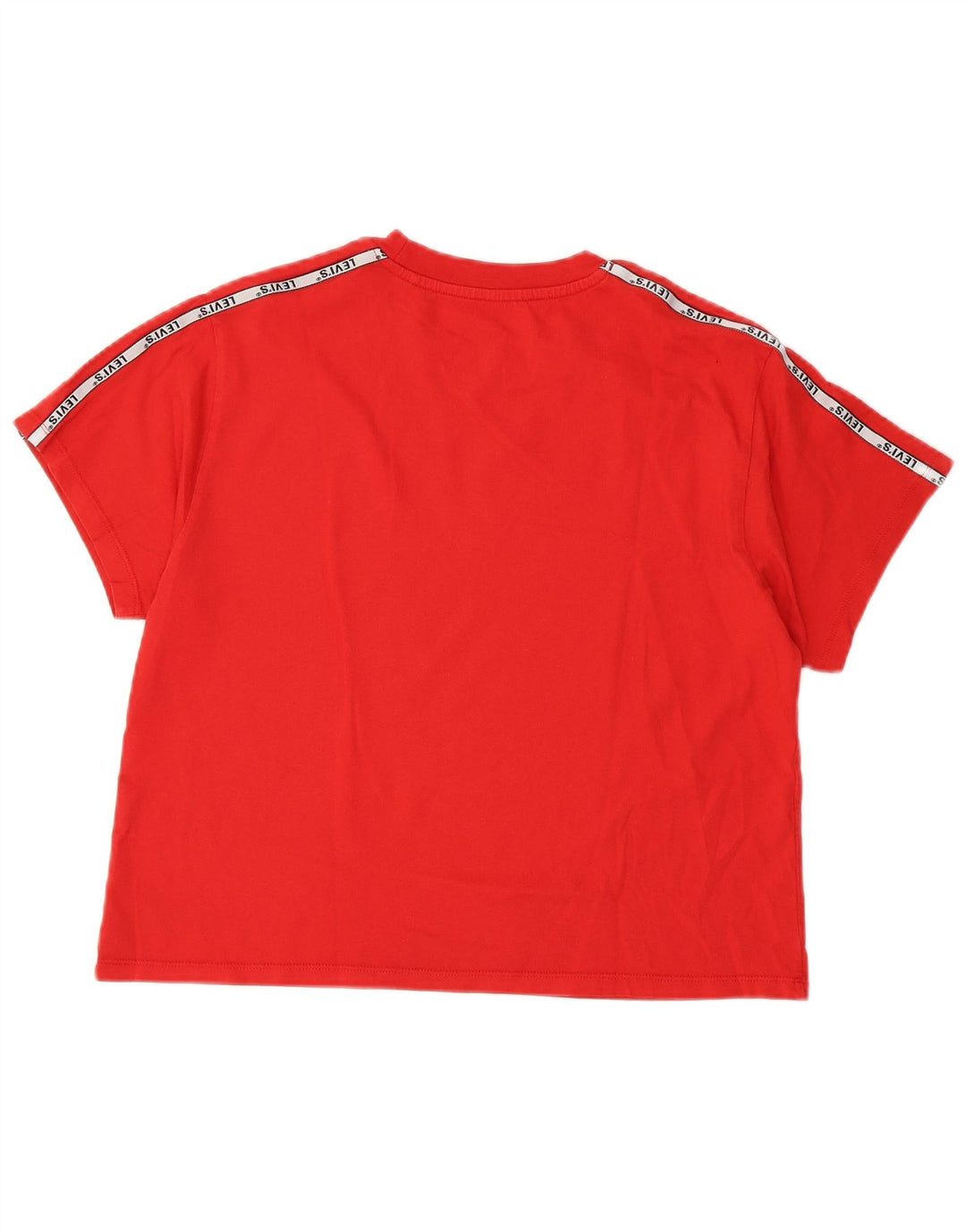 Levi's Womens Graphic T-Shirt Top UK 12 Medium Red