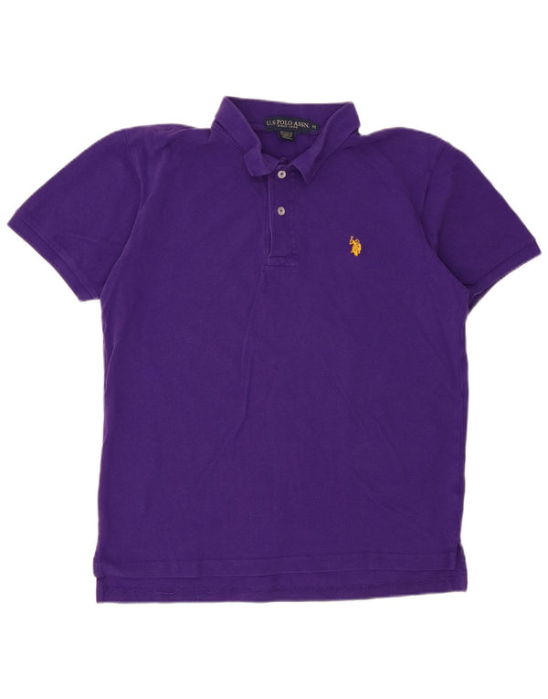 U.S. Polo Assn. Mens Polo Shirt Medium Purple Cotton
