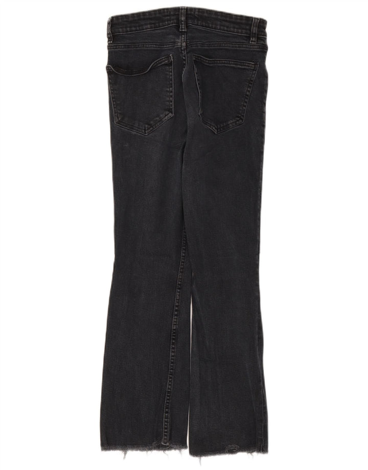 Zara Womens Bootcut Jeans EU 36 XS W26 L25 Black