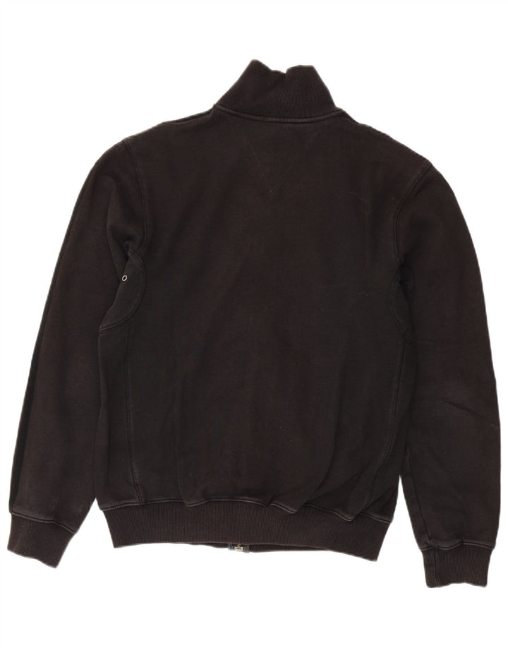 Adidas Mens Tracksuit Top Jacket Medium Black Cotton