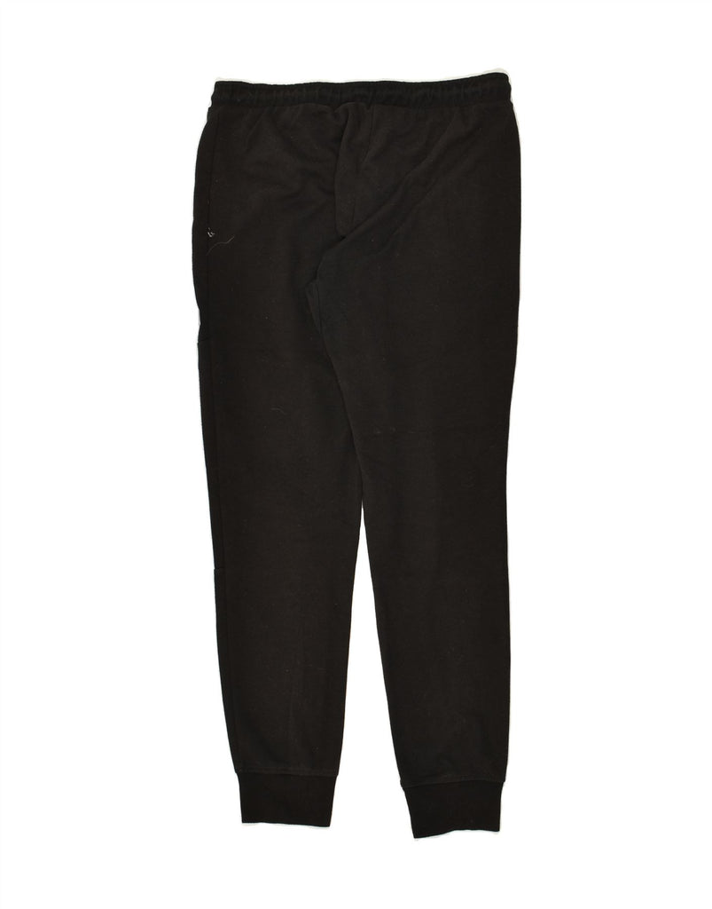 JACK & JONES Mens Tracksuit Trousers Joggers Medium Black Polyester | Vintage Jack & Jones | Thrift | Second-Hand Jack & Jones | Used Clothing | Messina Hembry 