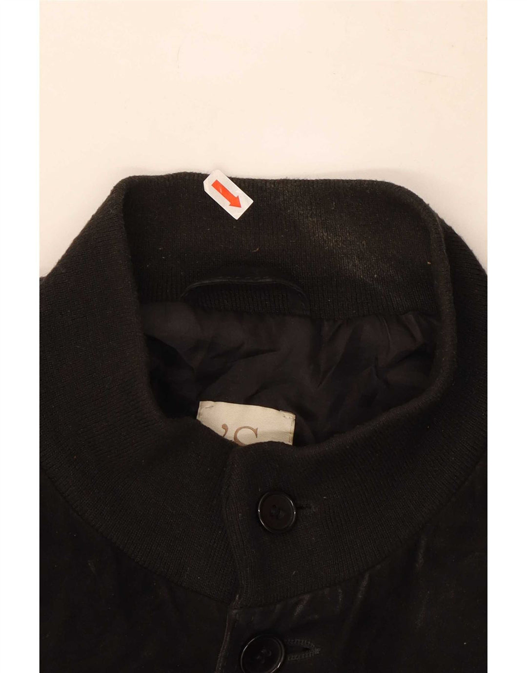 Gimo's Mens Suede Jacket UK 44 XL Black Leather