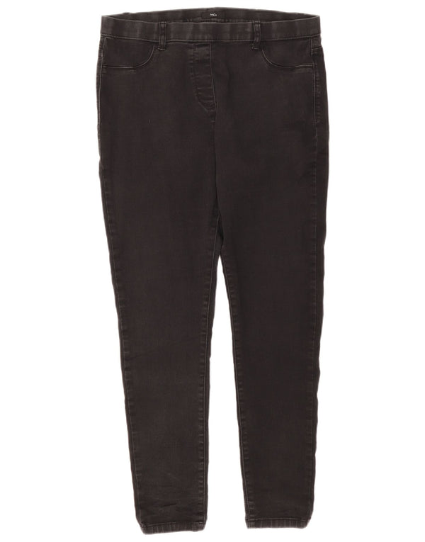 M&Co Womens Jegging Jeans UK 16 Large W36 L28 Black Cotton