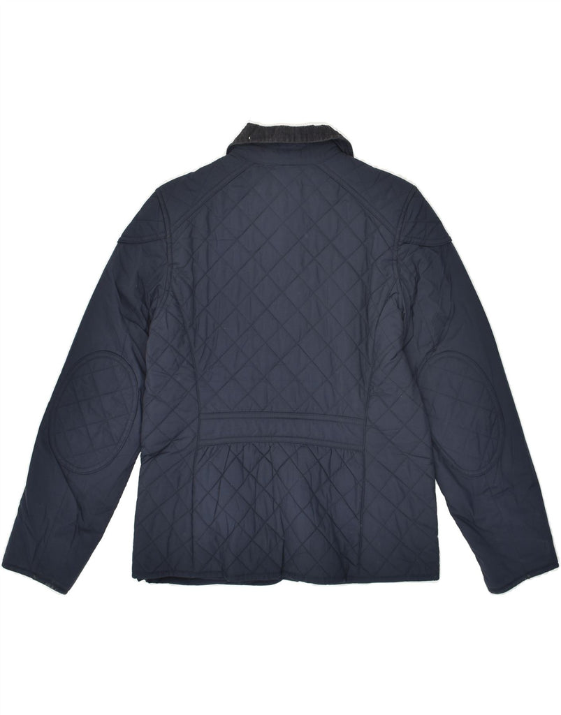 POLO RALPH LAUREN Girls Quilted Jacket 15-16 Years XL Navy Blue Polyester | Vintage Polo Ralph Lauren | Thrift | Second-Hand Polo Ralph Lauren | Used Clothing | Messina Hembry 