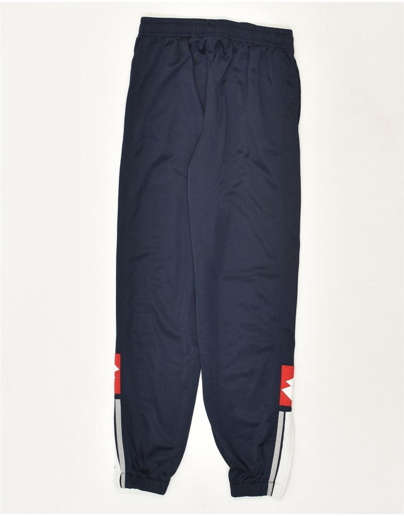 LOTTO Boys Graphic Tracksuit Trousers Joggers 6-7 Years Navy Blue | Vintage Lotto | Thrift | Second-Hand Lotto | Used Clothing | Messina Hembry 