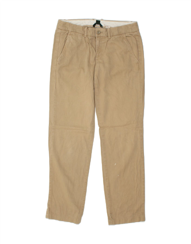 J. CREW Womens City Fit Tapered Chino Trousers US 2 XS W28 L29 Beige | Vintage J. Crew | Thrift | Second-Hand J. Crew | Used Clothing | Messina Hembry 