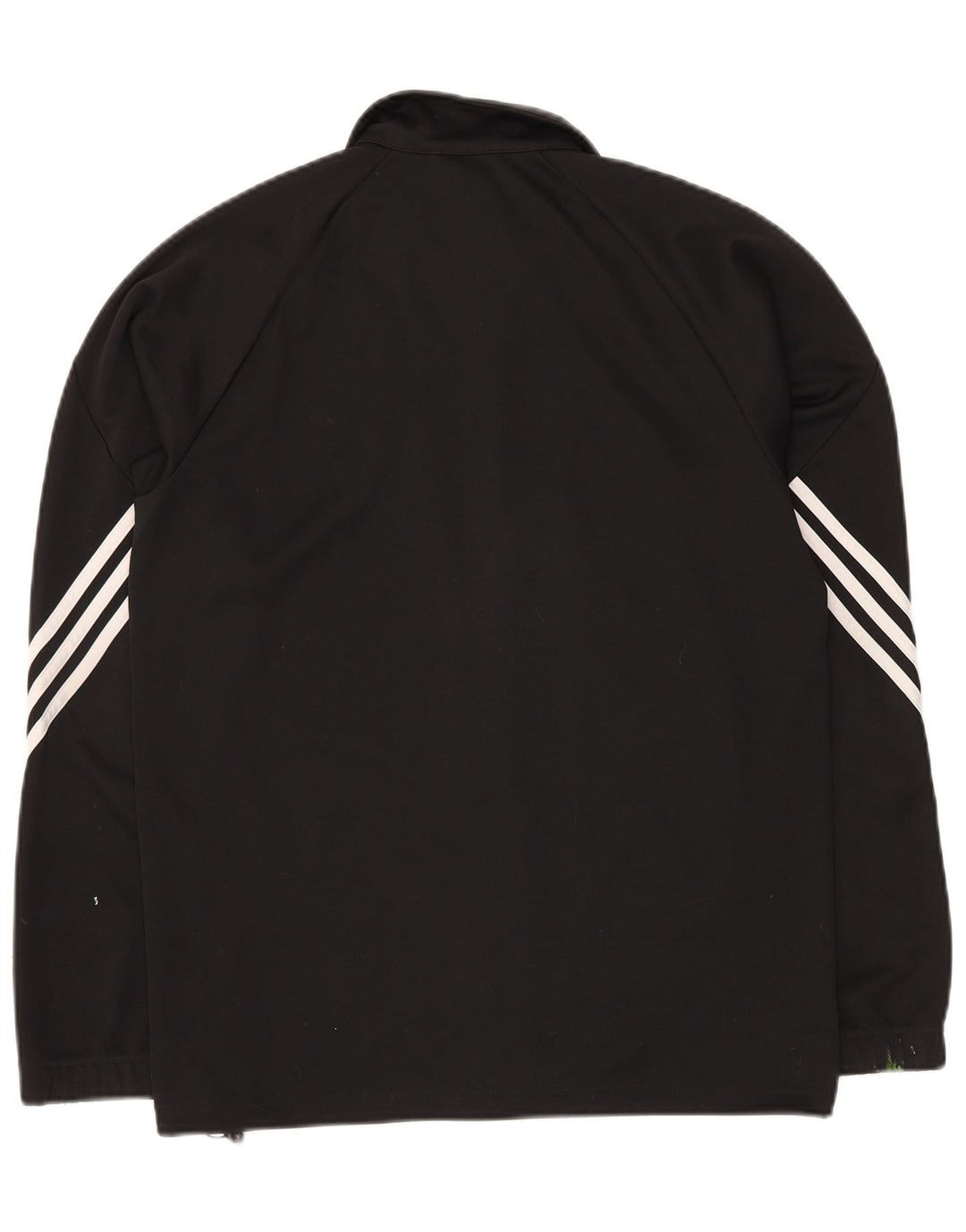 ADIDAS Mens Climalite Tracksuit Top Jacket Medium Black Polyester