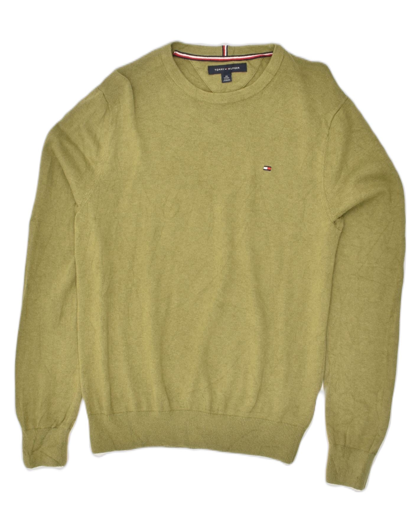 Khaki tommy clearance hilfiger jumper