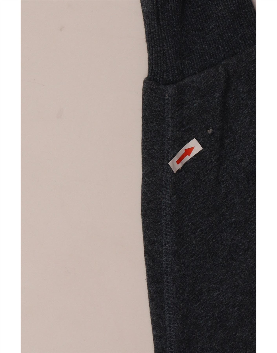 Superdry Mens Graphic Sweatshirt Jumper Medium Grey Colourblock Cotton