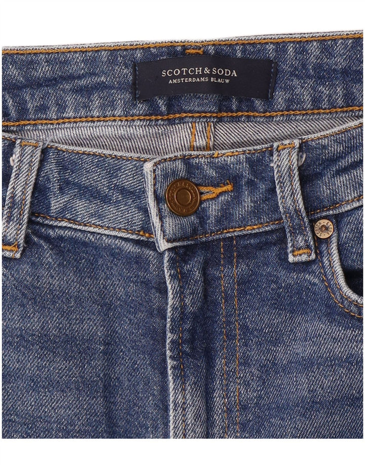 Scotch & Soda Womens Skinny Jeans W26 L28 Blue