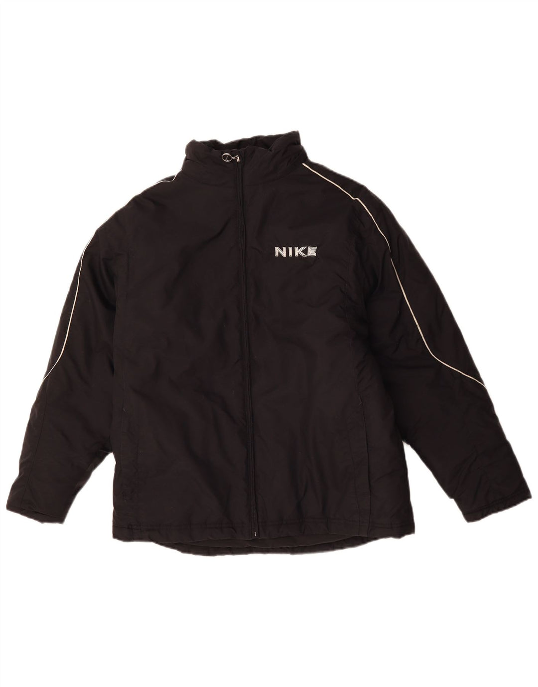 Nike Boys Graphic Padded Jacket 13-14 Years XL Black Polyester