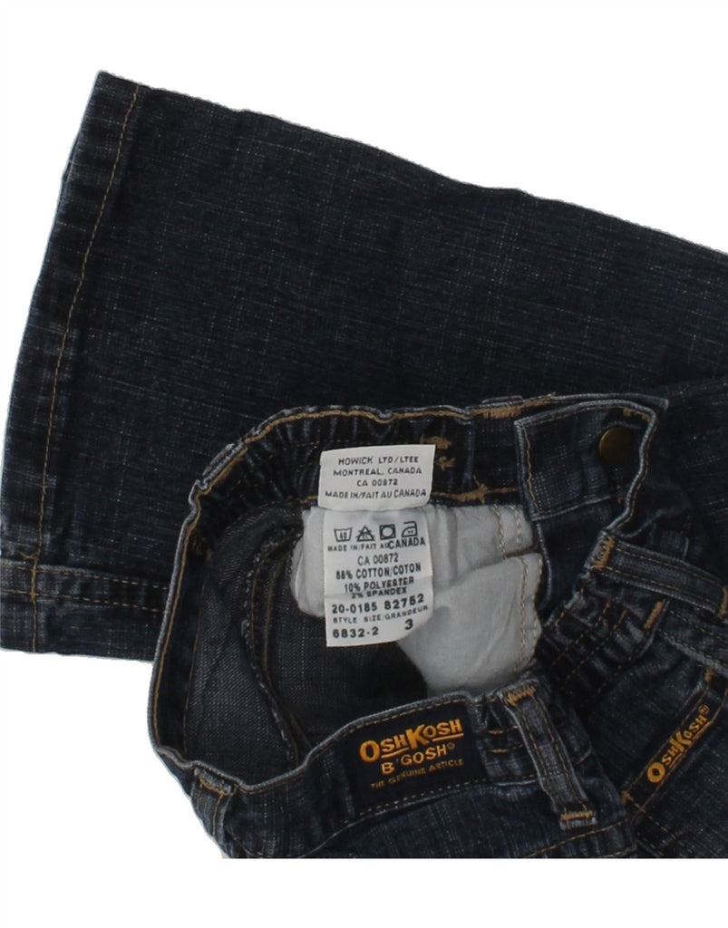 OSH KOSH Boys Bootcut Jeans 2-3 Years W18 L15 Navy Blue Cotton | Vintage Osh Kosh | Thrift | Second-Hand Osh Kosh | Used Clothing | Messina Hembry 