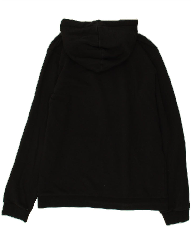 PUMA Boys Hoodie Jumper 15-16 Years Black Vintage Puma and Second-Hand Puma from Messina Hembry 