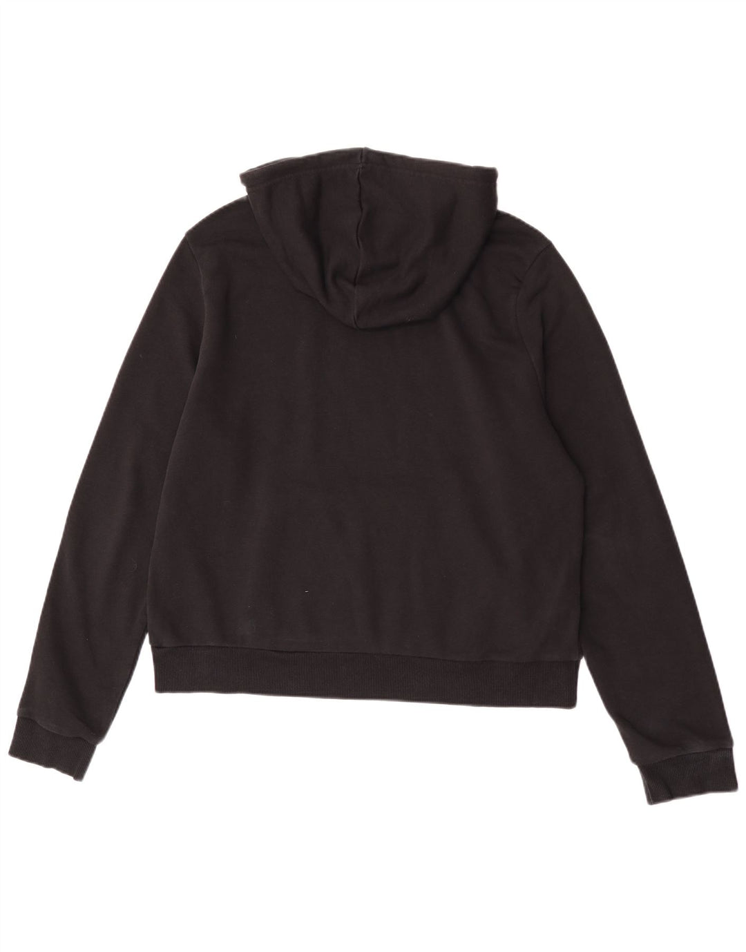 Reebok Mens Hoodie Jumper Large Black Cotton