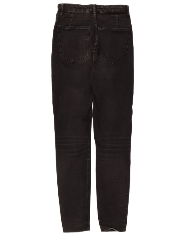 Zara Womens Skinny Jeans EU 36 XS W26 L27 Black Cotton