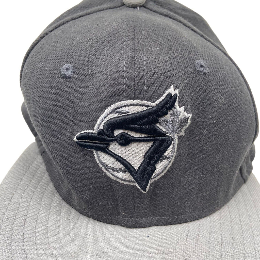 Toronto Blue Jays Kids Grey New Era Baseball Cap | Boys Girls MLB Logo Hat Vintage Messina Hembry and Second-Hand Messina Hembry from Messina Hembry 