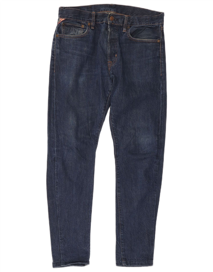 Ralph Lauren Mens Slim Jeans W32 L34 Blue Cotton