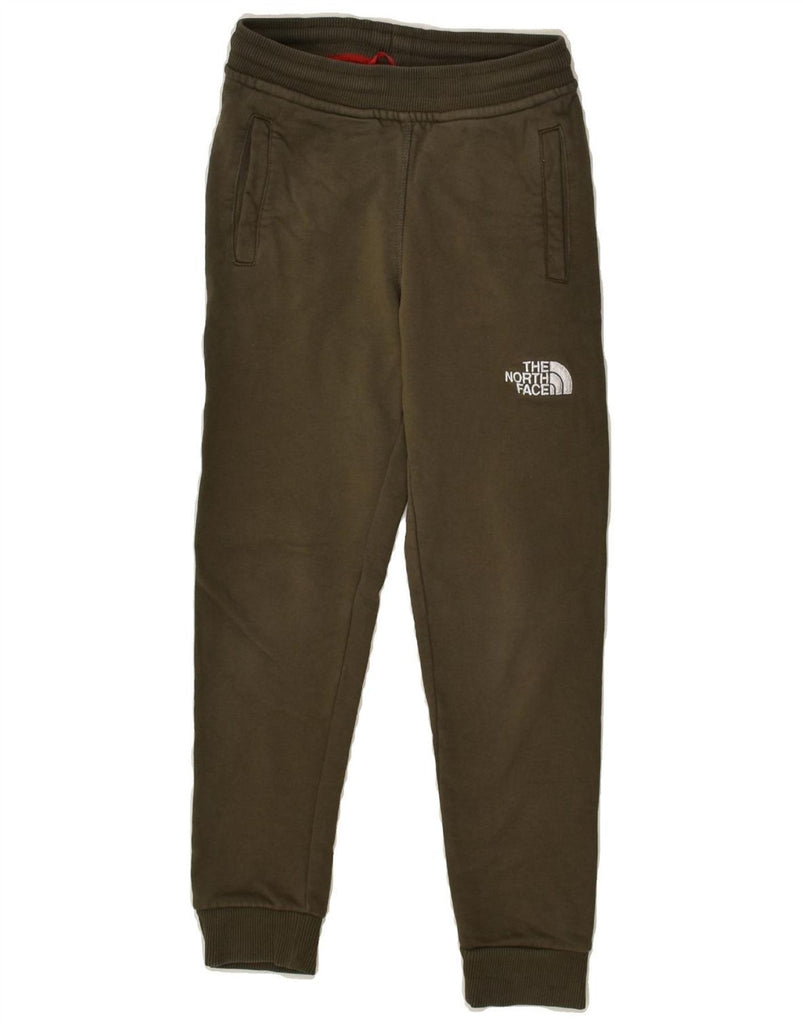 THE NORTH FACE Boys Tracksuit Trousers Joggers 5-6 Years Small Khaki | Vintage The North Face | Thrift | Second-Hand The North Face | Used Clothing | Messina Hembry 