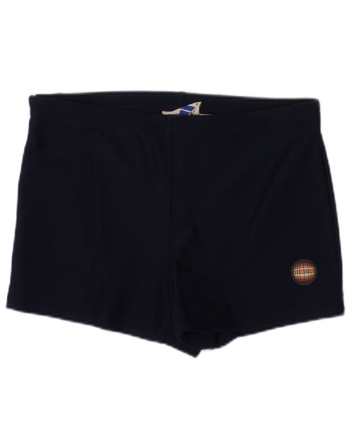 Adidas Boys Swimming Shorts 7-8 Years  Navy Blue Polyester