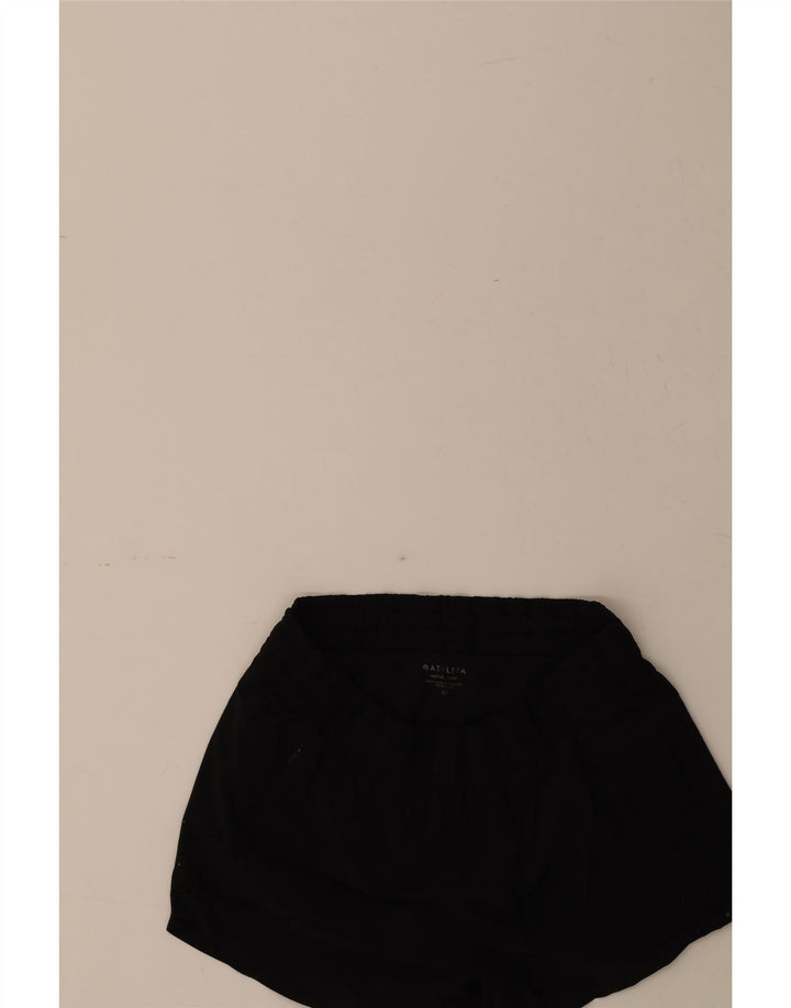 ATHLETA Womens Sport Shorts UK 6 XS Black Vintage Athleta and Second-Hand Athleta from Messina Hembry 