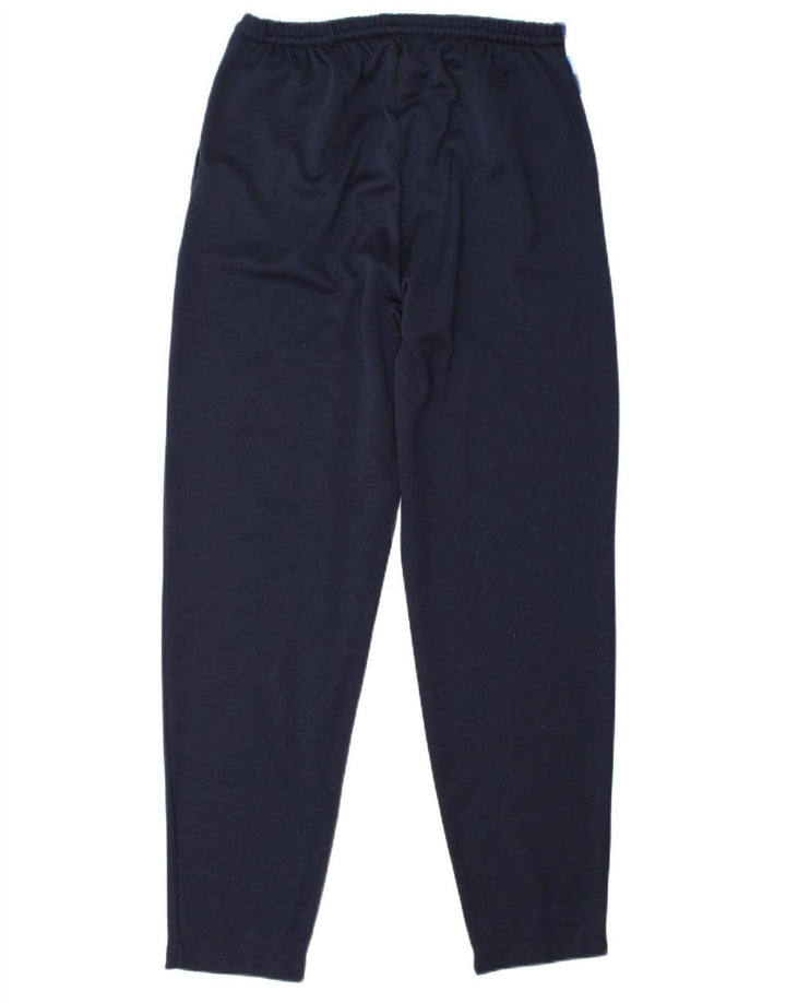 DIADORA Mens Tracksuit Trousers Medium Navy Blue Geometric
