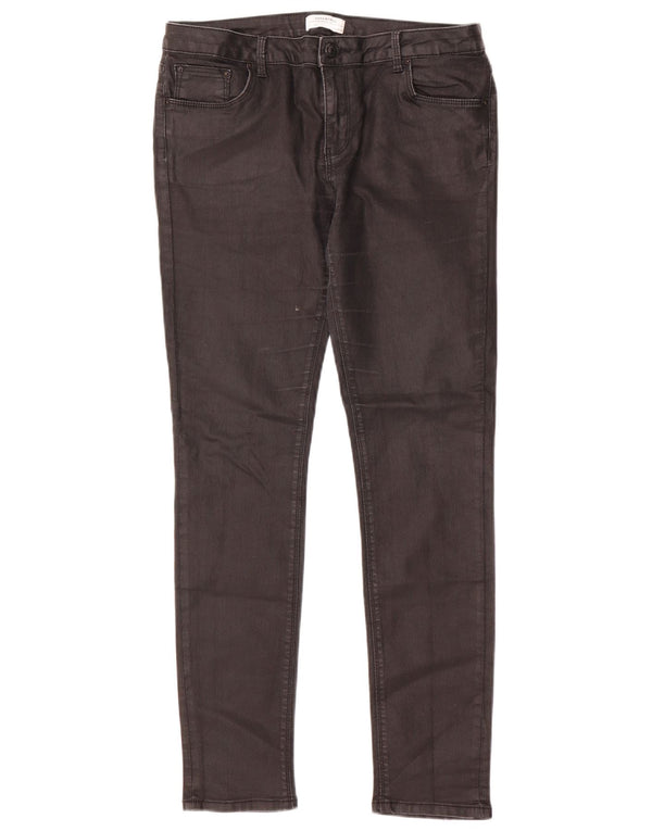 Zara Womens Skinny Jeans EU 42 Large W32 L29 Black