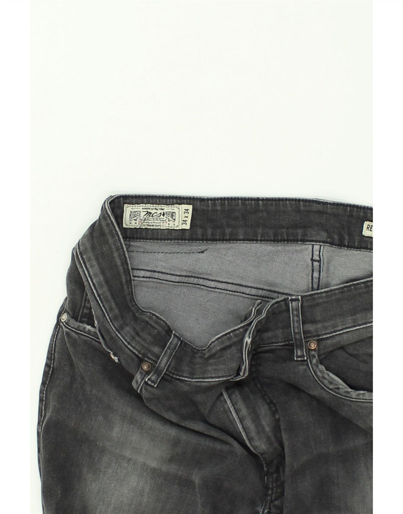 MARLBORO CLASSICS Mens Regular Tapered Jeans W34 L34  Grey Cotton | Vintage Marlboro Classics | Thrift | Second-Hand Marlboro Classics | Used Clothing | Messina Hembry 