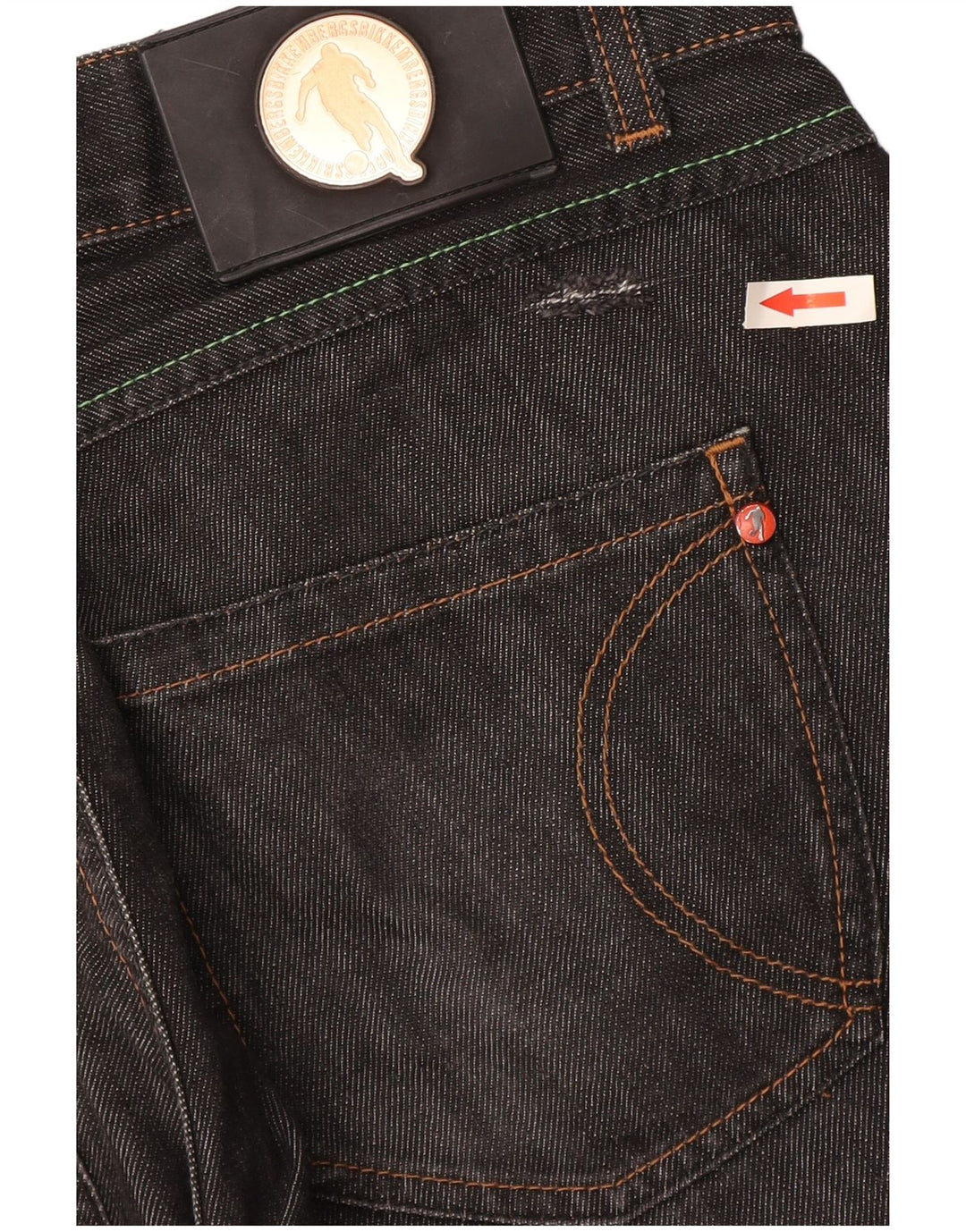 Bikkembergs Mens Straight Jeans W34 L34 Grey