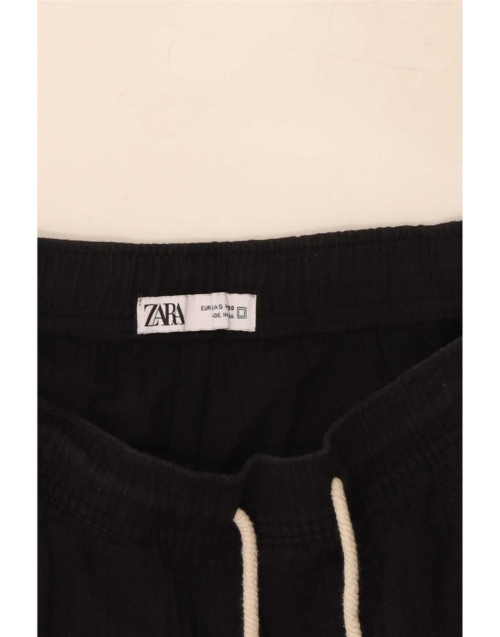 Zara Womens Sport Shorts Small Black