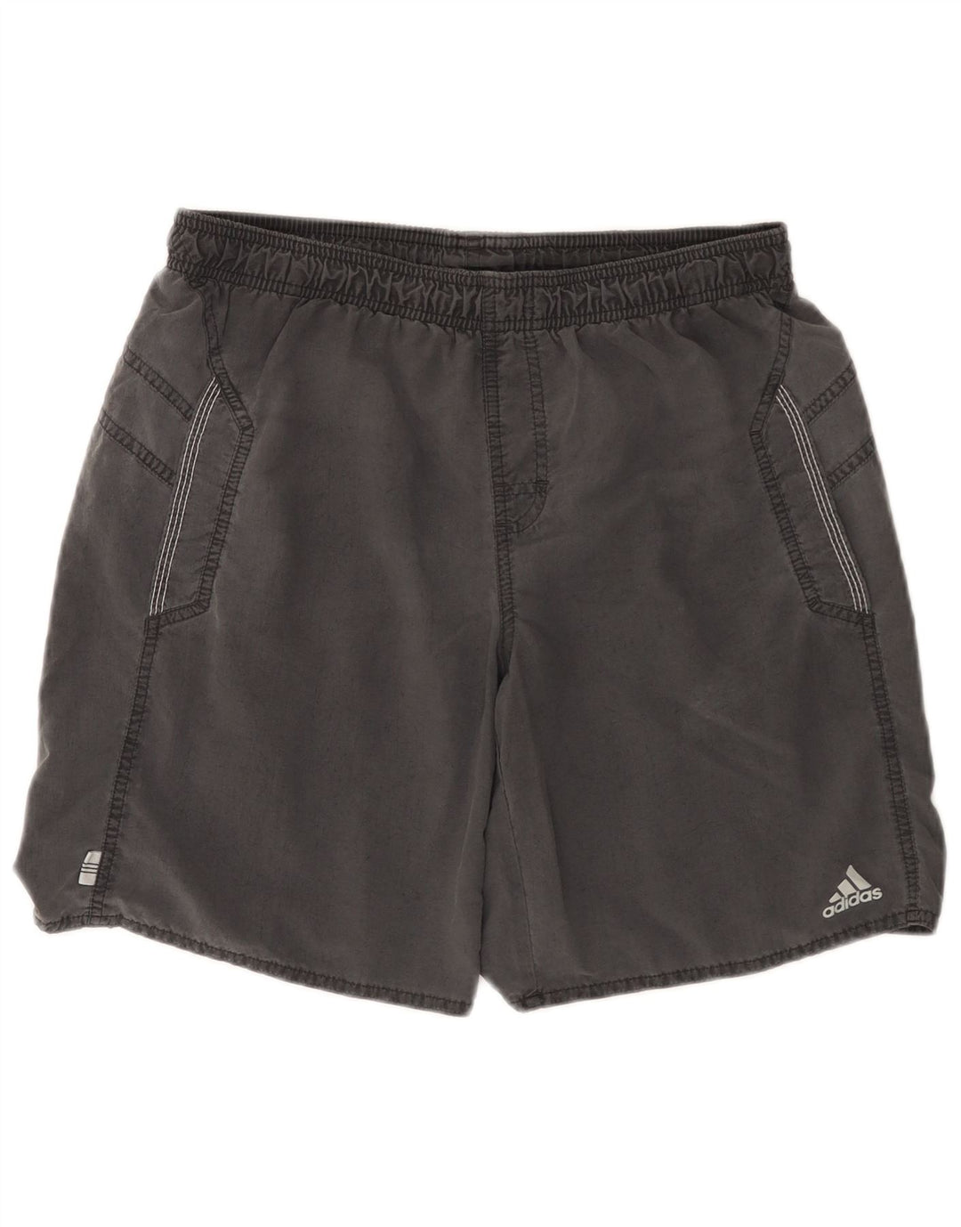 Adidas Mens Swimming Shorts Medium Grey Nylon