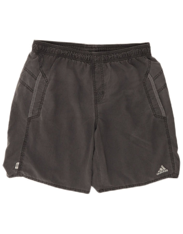 Adidas Mens Swimming Shorts Medium Grey Nylon