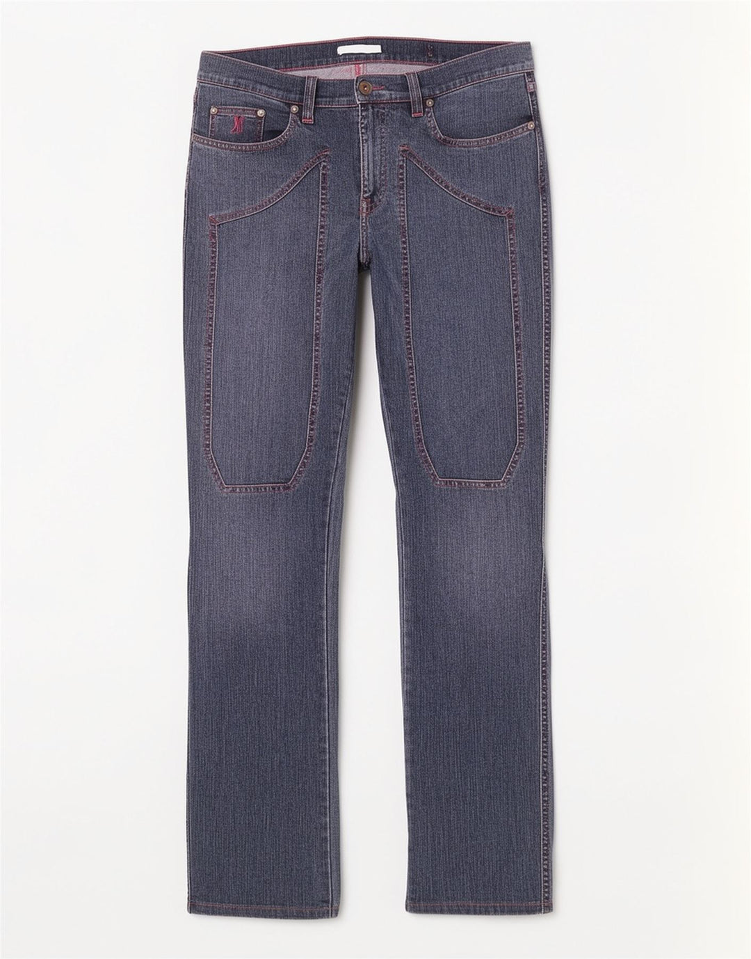 Jeckerson Womens Slim Jeans  W34 L30 Blue Cotton
