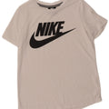 NIKE Womens Graphic T-Shirt Top UK 10 Small White