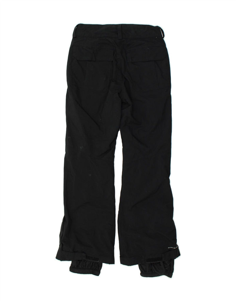 COLUMBIA Womens Ski Trousers UK 6 XS Black Nylon | Vintage Columbia | Thrift | Second-Hand Columbia | Used Clothing | Messina Hembry 